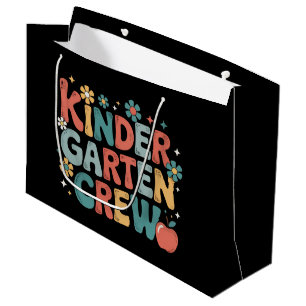 Leraar  Terug naar school kleuterklas team Groot Cadeauzakje