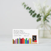 Leraar/Tutor Visitekaartje (Staand voorkant)