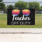 Leraar uit dienst I Spandoek (Insitu)