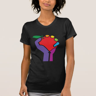 Leraar UniTee (regenboog voor zwarte shirten) T-shirt