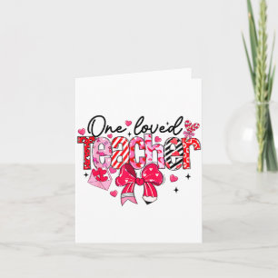 Leraar Valentijn hield van Leraar Valentijnsdag Co Kaart