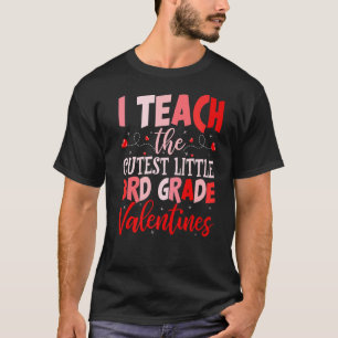 Leraar Valentijnsdag Ik geef de Schattigee 3e Gra T-shirt