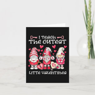 Leraar Valentijnsdag Ik geef les aan de Schattigee Kaart