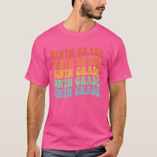 Leraar van de negende klas eerste schooldag terug  t-shirt