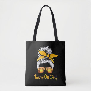 Leraar van dienst Bun Beach Sunset Teacher Draagtas