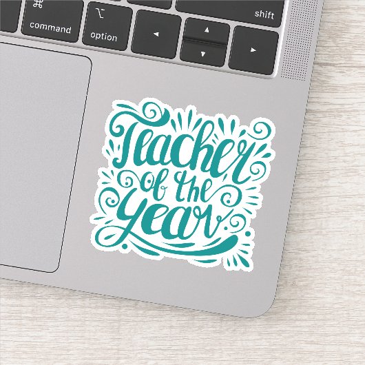 Leraar van het Jaar Sticker (Detail)