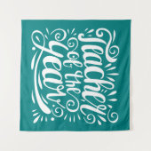 Leraar van het Jaar Wandkleed (Voorkant (horizontaal))