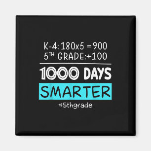 Leraar van het vijfde leerjaar 1000 dagen Slimmer Magneet