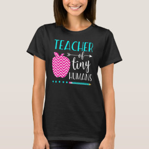 Leraar van kleine mensen Kleuterschool Prek Leraar T-shirt