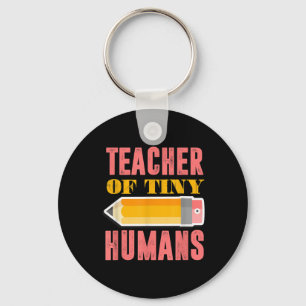 Leraar van kleine mensheid Funny kleuterschool Sleutelhanger