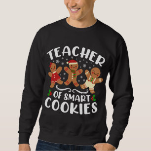 Leraar van Smart Cookies Christmas Gingerbread Cut Trui