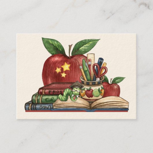 Leraar Visitekaartje door SRF (Voorkant)