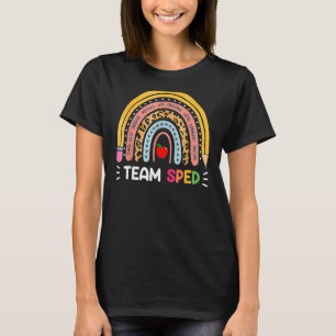 Leraar voor speciale opleiding Sped Crew Boho Rain T-shirt