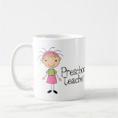 Leraar voorschool koffiemok (Links)