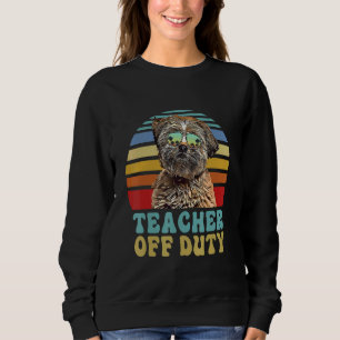 Leraar Vrij Lhasa Apso Hond Zomer Trui