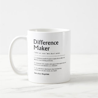 Leraar waardering Geschenk School verschil maker Koffiemok