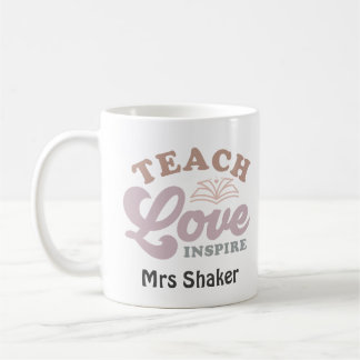 Leraar waardering Leren liefde inspireren Dank je Koffiemok
