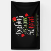 Leraar Waardering Week Party Decor DANK U Spandoek (Verticaal)