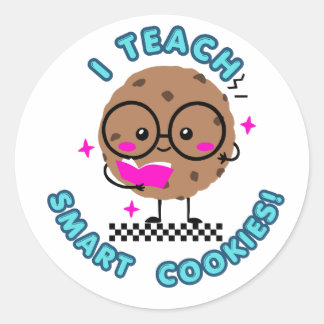 Leraarstickers Ronde Sticker