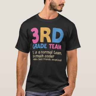 Leraren 3e klas Team Zelfstandige Definitie Terug T-shirt