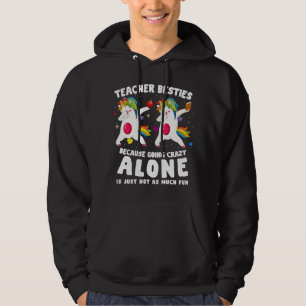 leraren beseft dat ze alleen gek worden hoodie