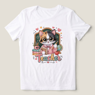 Leraren Dames T-Shirt Terug naar School Cadeau
