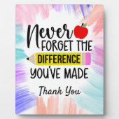 Leraren Dank je Fotoplaat (Voorkant)