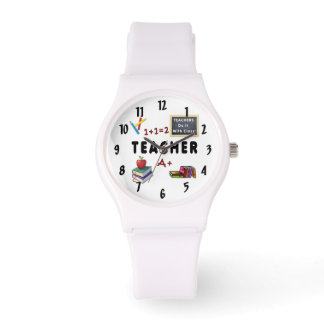 Leraren doen het met de klas horloge