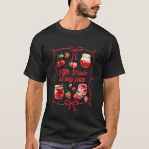 leraren groep 7 aardbei Vijfde klas is T-shirt