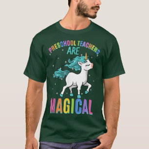 Leraren in de kleuterschool zijn Magische Unicorn T-shirt