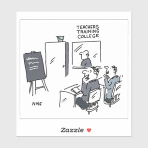 Leraren in opleiding grappen. lerarenopleiding sticker