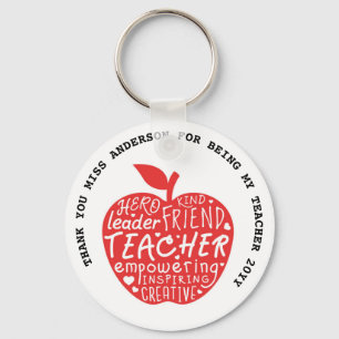 LERAREN LIEFDE INSPIREERT Persoonlijk cadeau onder Sleutelhanger
