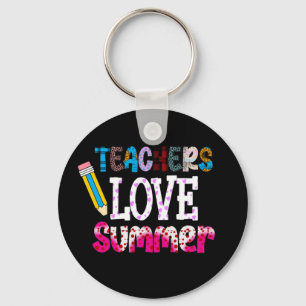 Leraren Love Summer Sleutelhanger Leerschenkinge