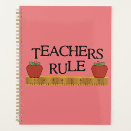 Leraren regeren leerkracht planner