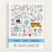 leraren schoolelementen planner (Voorkant)