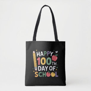 Leraren Vrolijke 100 Dagen 100e Dag van School Draagtas