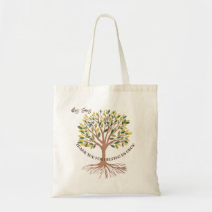 lerarenboom bedankt je om ons te helpen groeien tote bag