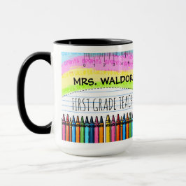 Lerarenklas Faculty School Koffie Mok