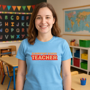 Lerarenpatroon op de basisschool t-shirt