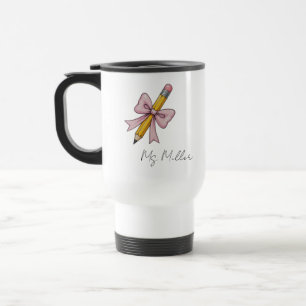 Lerarentumbler, op maat gemaakte lerarentumbler me reisbeker