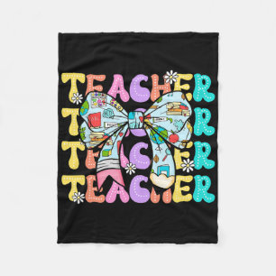 Leraressen Coquette Strik Leraressen Leven Terug N Fleece Deken