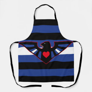 Leren Adelaar Pride Vlag Schort
