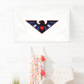 Leren Adelaar Trots Spandoek (Insitu)