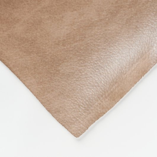 Leren bank: gestructureerde achtergrond fleece deken (Hoek)