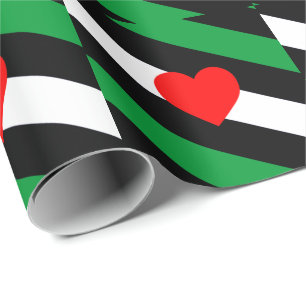 Leren Boi Pride Vlag Cadeaupapier