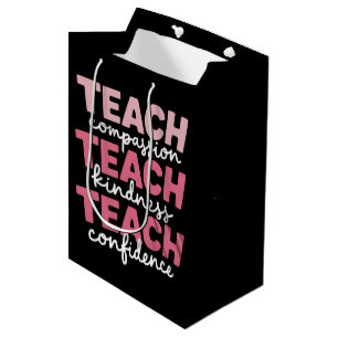 Leren Cute Leraar Leven Onderwijs Inspirerend Medium Cadeauzakje