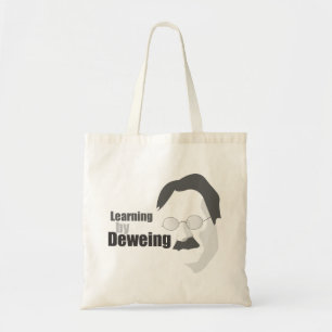Leren door Deweing-tas Tote Bag