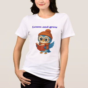Leren en groeien – Motivatie T-shirt