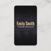 Leren faux (krokodil) visitekaartje (Voorkant)