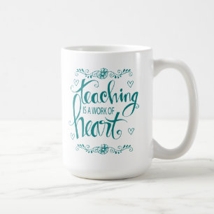 Leren is een kunstwerk Snop. Koffiemok